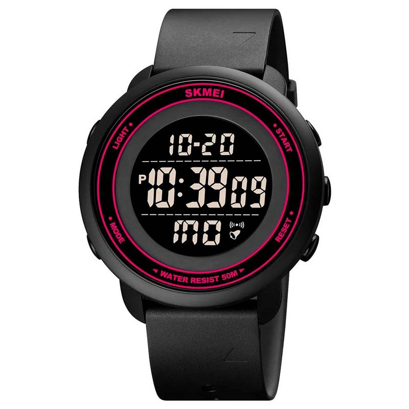 RELOJ UNISEX DIGITAL SKMEI 1736 BKRD BLACK RED 