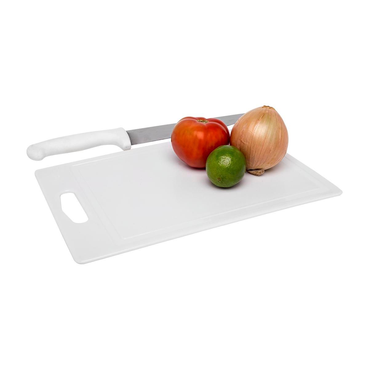 KIT TABLA C/CUCHILLO BLANCO TREND