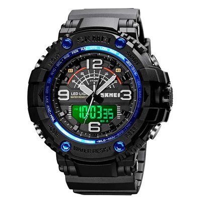 RELOJ UNISEX SKMEI 1617 ANALÓGICO Y DIGITAL BU - AZUL
