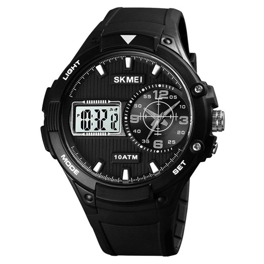 RELOJ UNISEX ANALÓGICO-DIGITAL SKMEI 1761 BKBK NEGRO