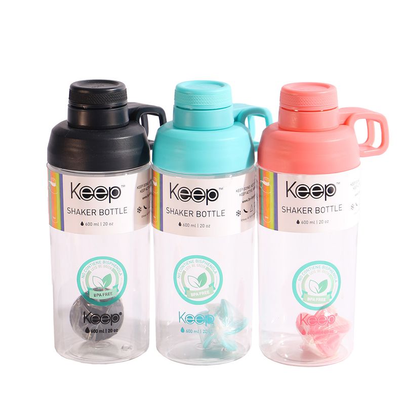 KEEP BOTELLA DE PLASTICO P/SHAKER 600ML