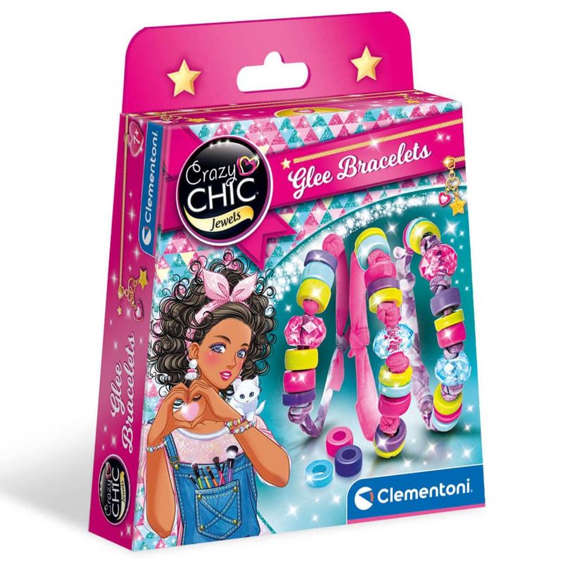 CLEMENTONI GLEE Y CONJUNTO PARA HACER PULSEIRAS