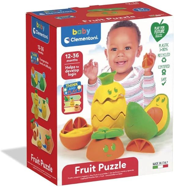 CLEMENTONI CESTA DE FRUTAS QUIEBRA CABEZA 1+