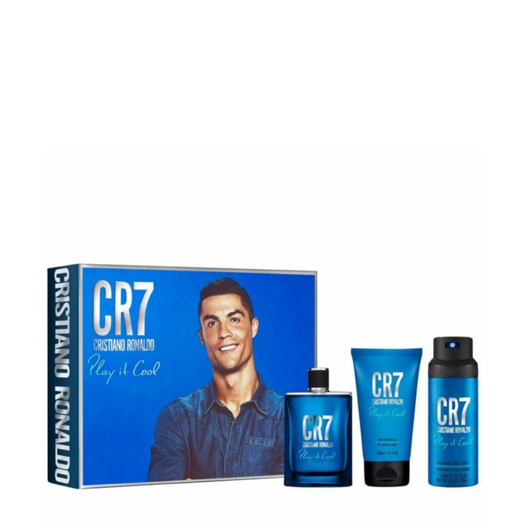 KIT MASCULINO CR7 PLAY IT COOL 100ML+150ML+150ML