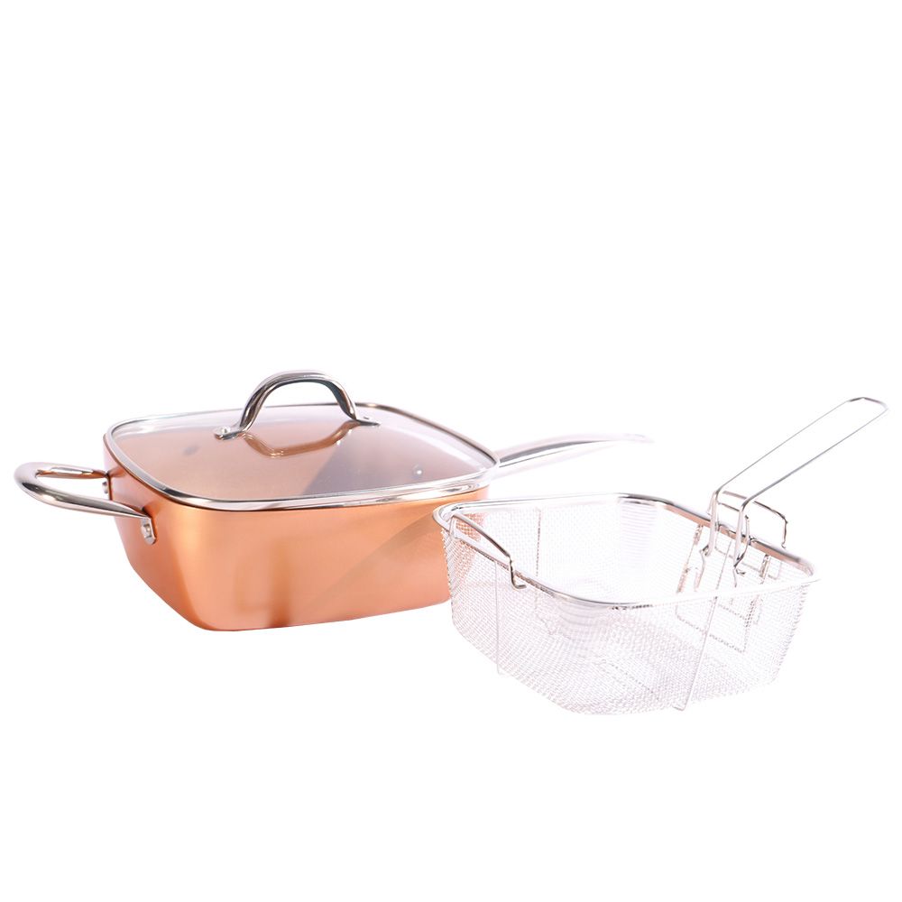 SARTEN MULTIUSO CON CESTA PARA FREIR 28X10CM