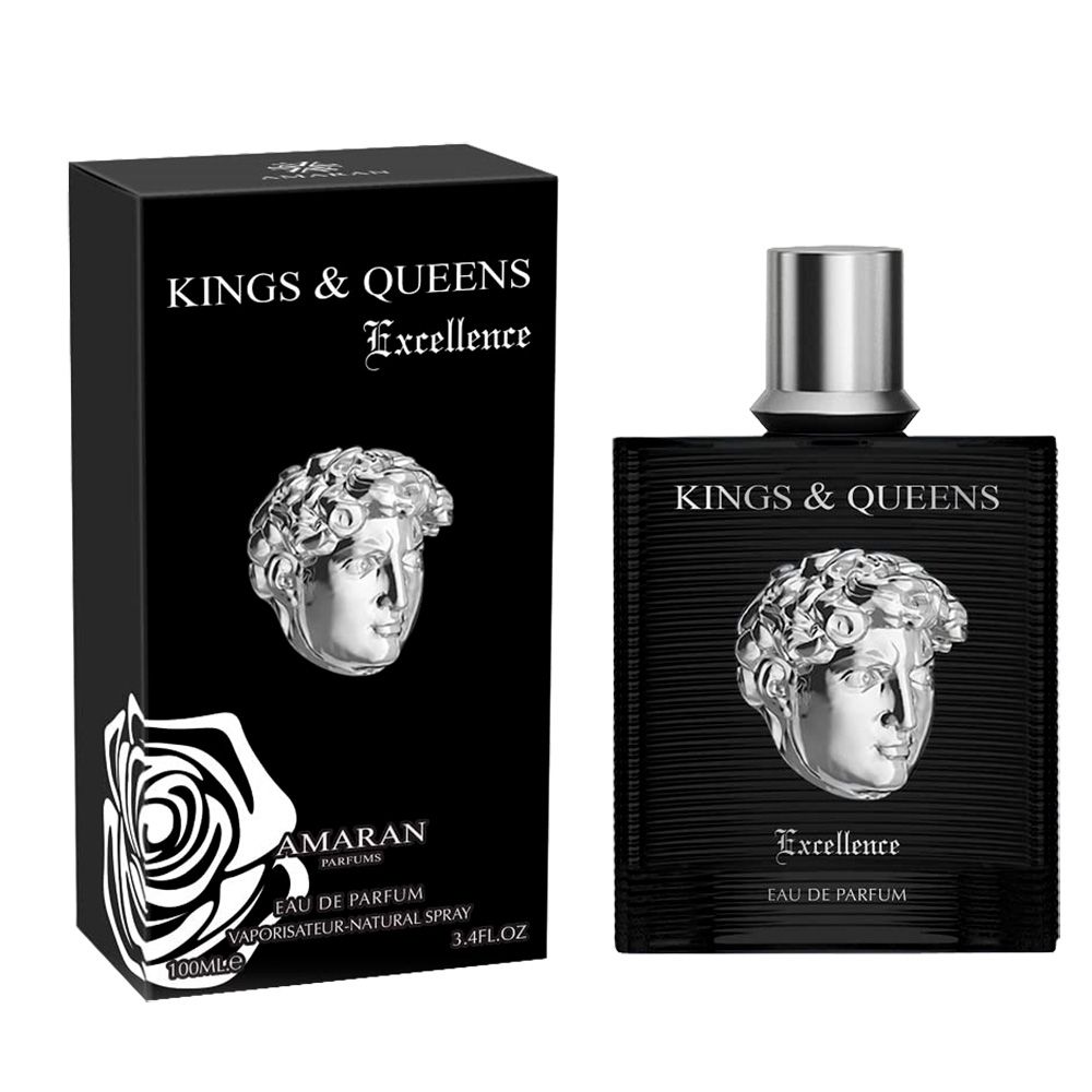 PERFUME MASCULINO AMARAN KINGS &amp; QUEEN EXCELLENCE EDP 100ML