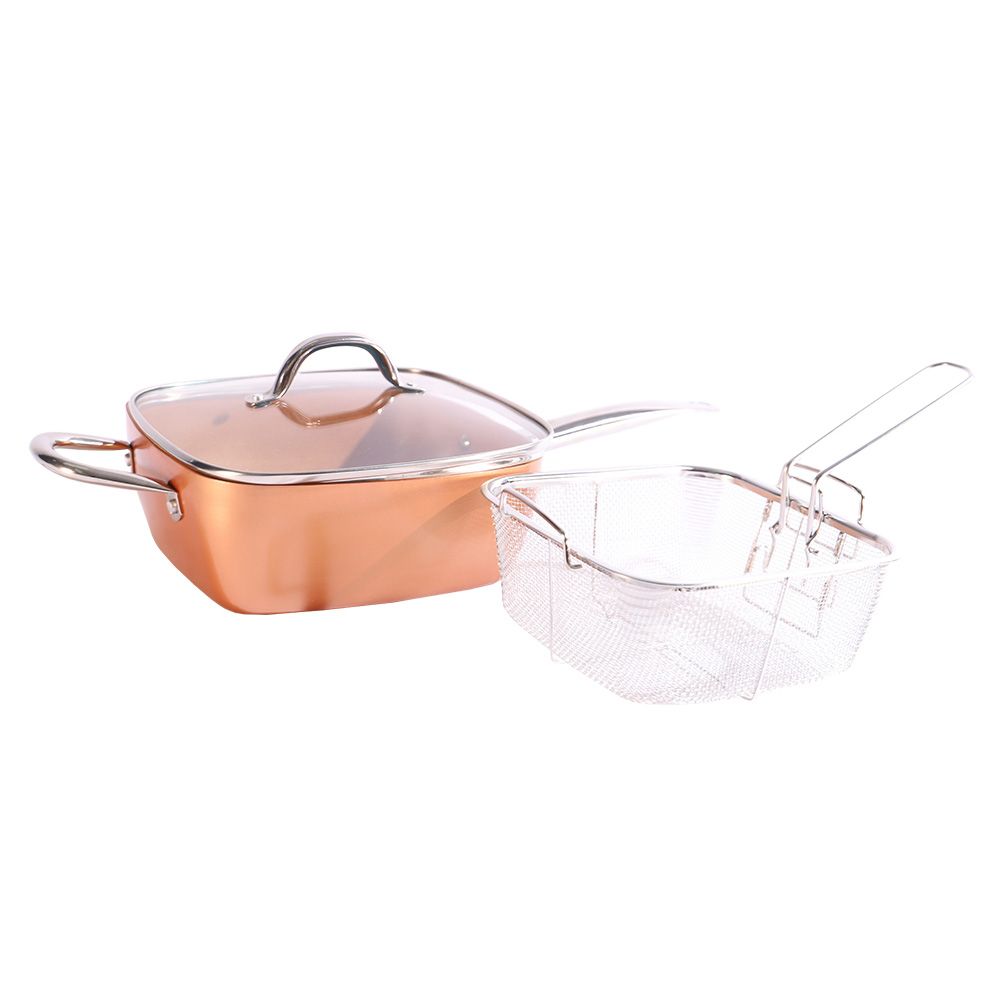 SARTEN MULTIUSO CON CESTA PARA FREIR 24X9CM