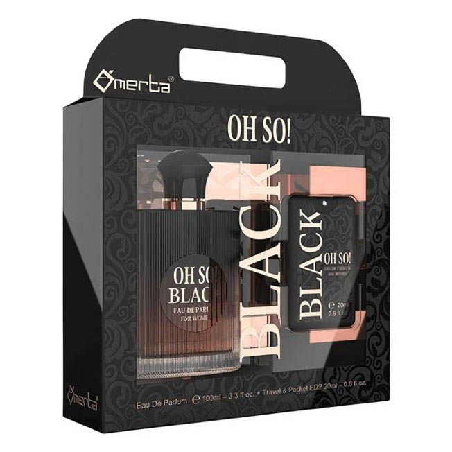 KIT FEMENINO OH SO BLACK EDP 100ML
