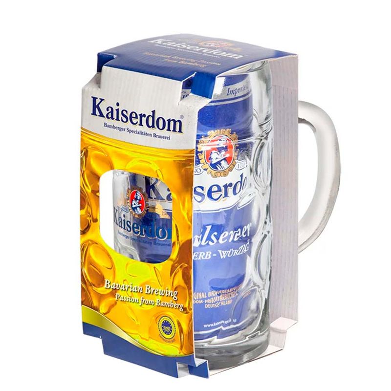 CERVEZA KAISERDOM PILSENR HERB-W PACK+JARRA1L