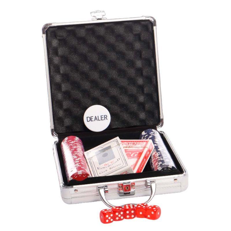 FICHAS PARA POKER 100 PIEZAS 