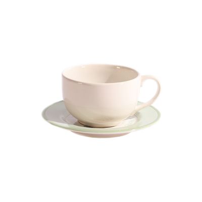 ALLEANZA TAZA DE TE C/PLATO BUTTERFLY