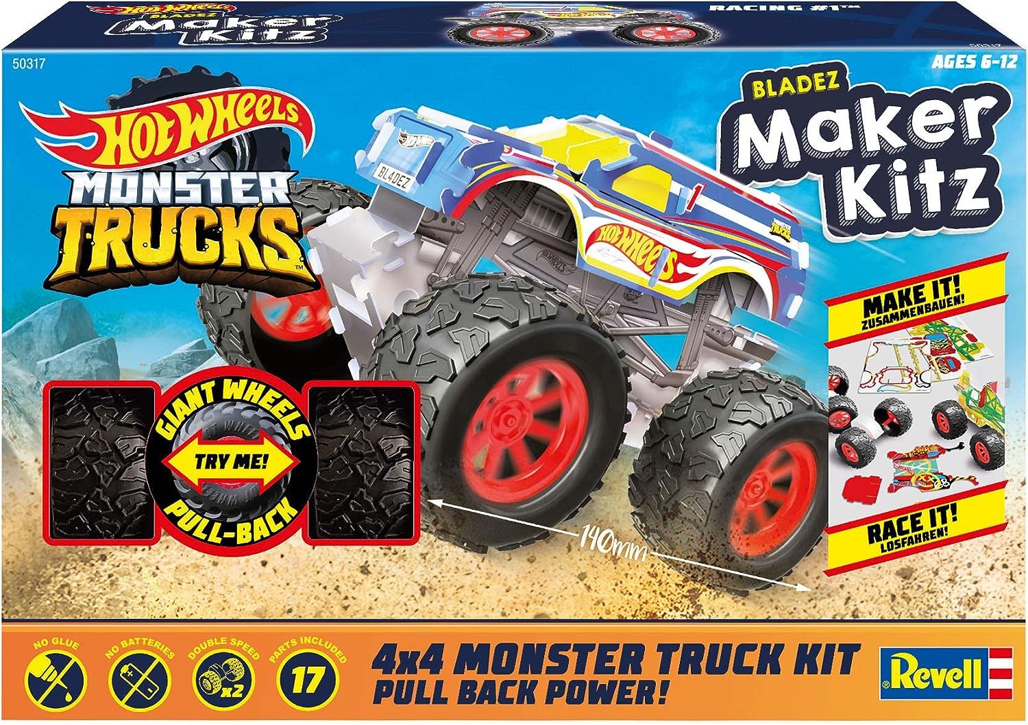 BT HOT WHEELS MAKER KITZ MONSTER