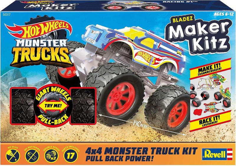 BT HOT WHEELS MAKER KITZ MONSTER