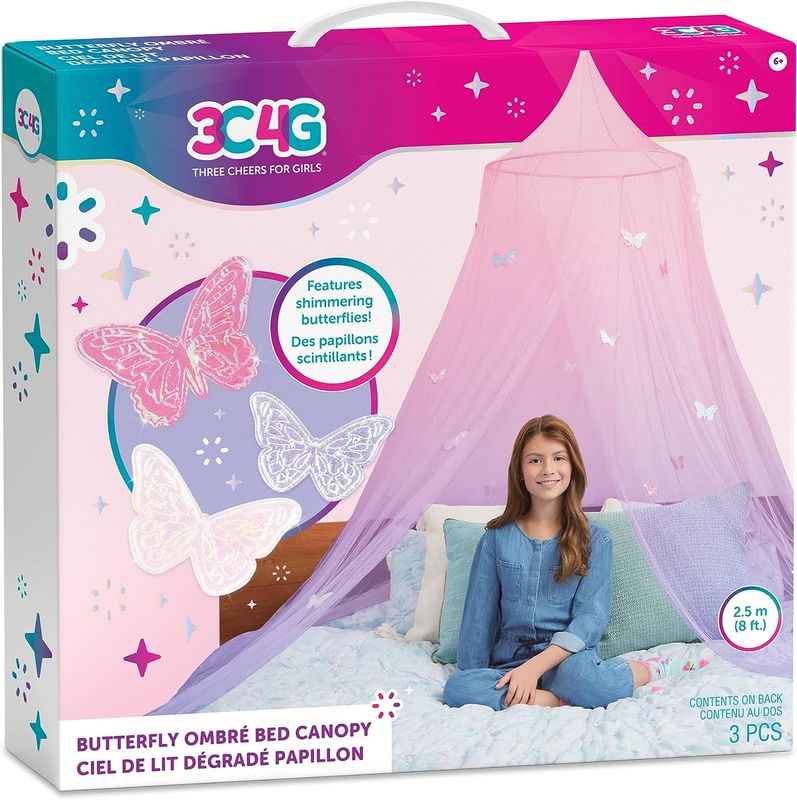 MAKE IT REAL BED CANOPY MARIPOSAS 