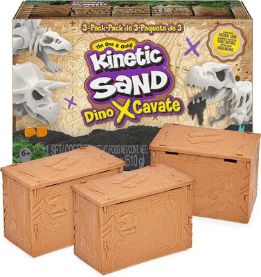 SPIN MASTER KINETIC SAND SET DINO X C