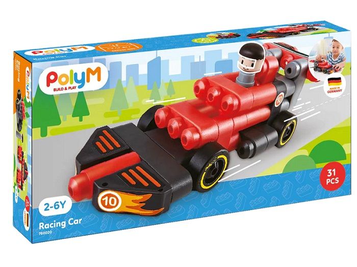 POLYM JUEGO CONSTRUCCIÓN AUTOS DE CAR