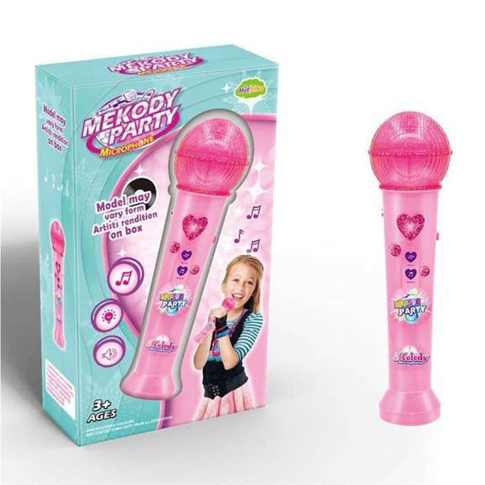 PINK MUSIC MICROPHONE