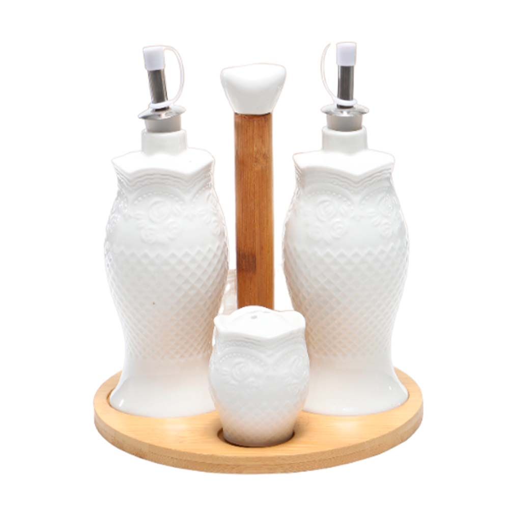 CONDIMENTERO CERAMICA SET