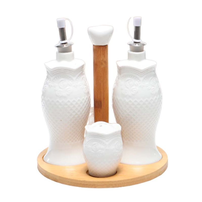 CONDIMENTERO CERAMICA SET
