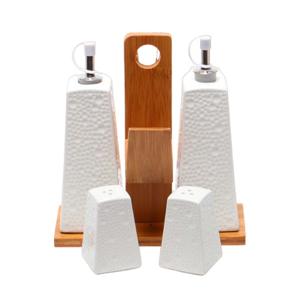 CONDIMENTERO CERAMICA SET