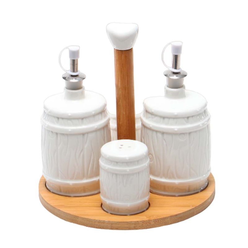 CONDIMENTERO CERAMICA SET