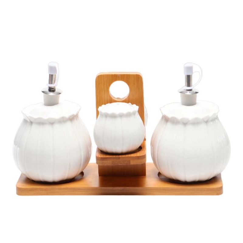 CONDIMENTERO CERAMICA SET