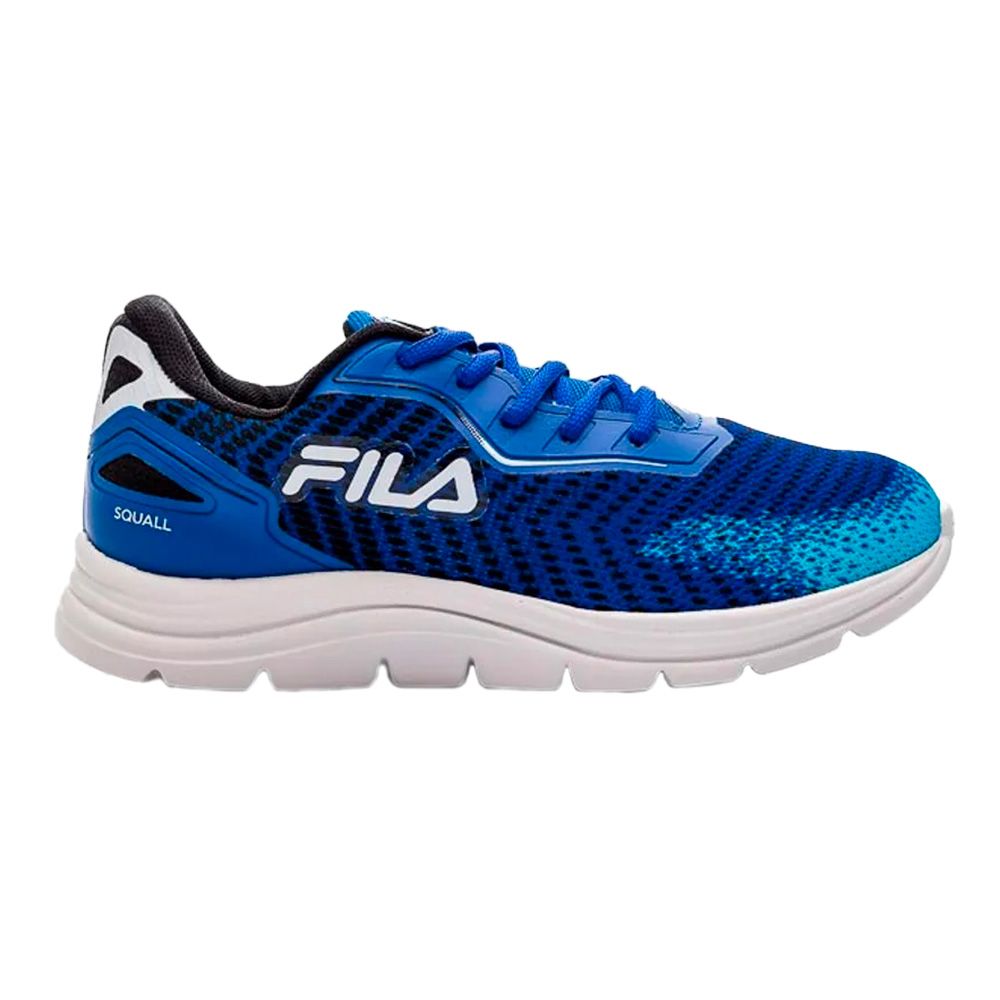 CALZADO FILA SQUALL AZUL TURQUESA INFANTIL US 12.5C