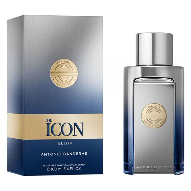 PERFUME MASCULINO ANTONIO BANDERAS THE ICON ELIXIR EDP 100ML