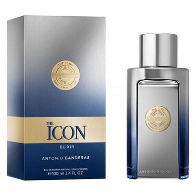 PERFUME MASCULINO ANTONIO BANDERAS THE ICON ELIXIR EDP 100ML