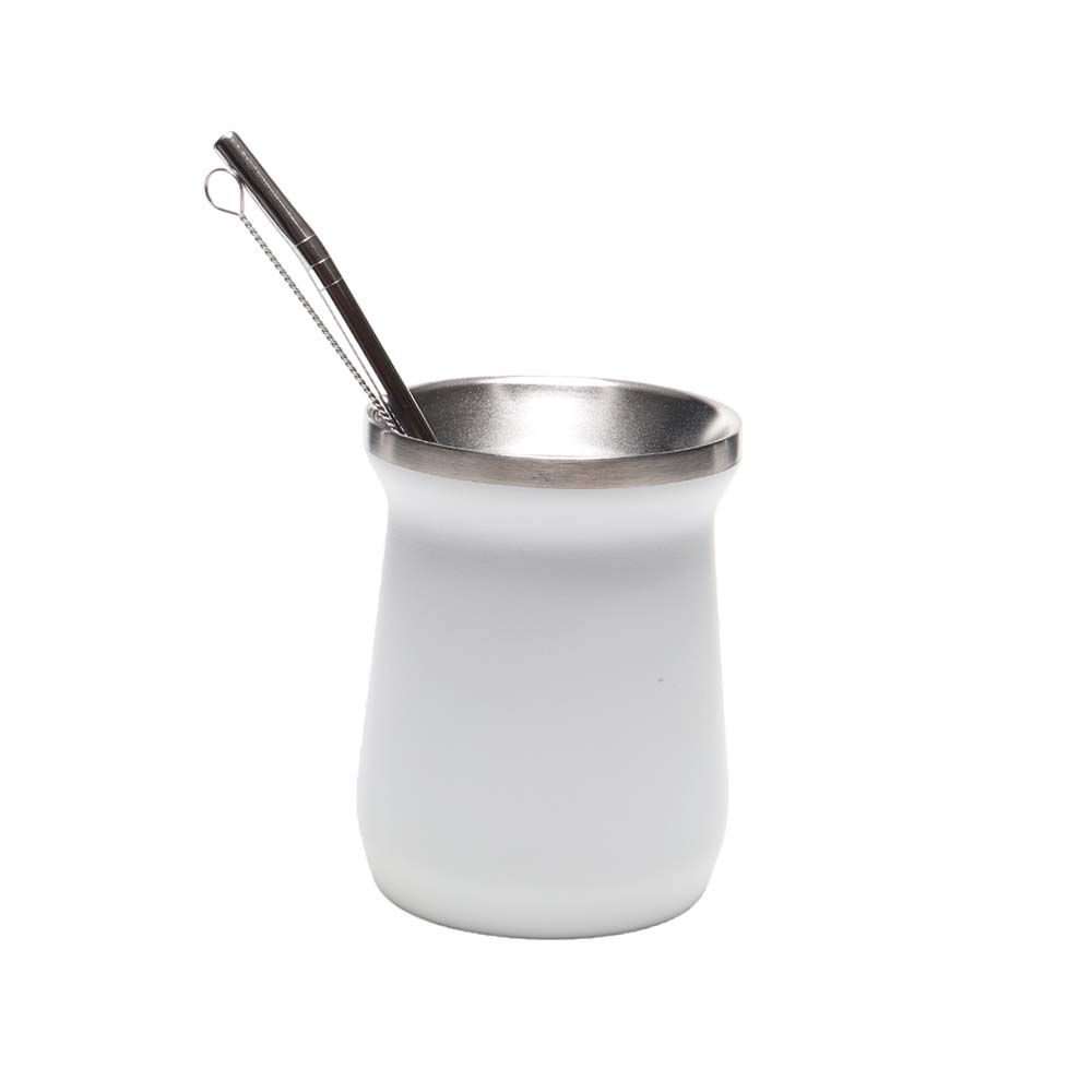 MATERO  CON BOMBILLA INOXIDABLE