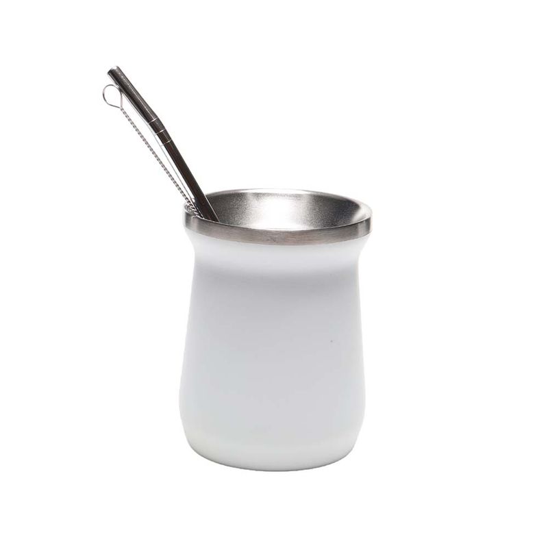 MATERO  CON BOMBILLA INOXIDABLE