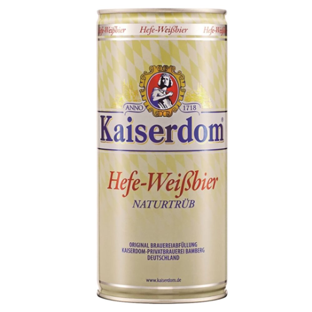 CERVEZA KAISERDOM HEFE WEIB 1000ML