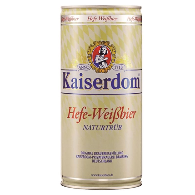 CERVEZA KAISERDOM HEFE WEIB 1000ML