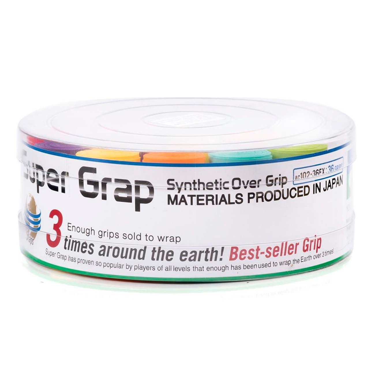 GRIP PARA RAQUETA YONEX SUPER GRAP POTE CON 36 