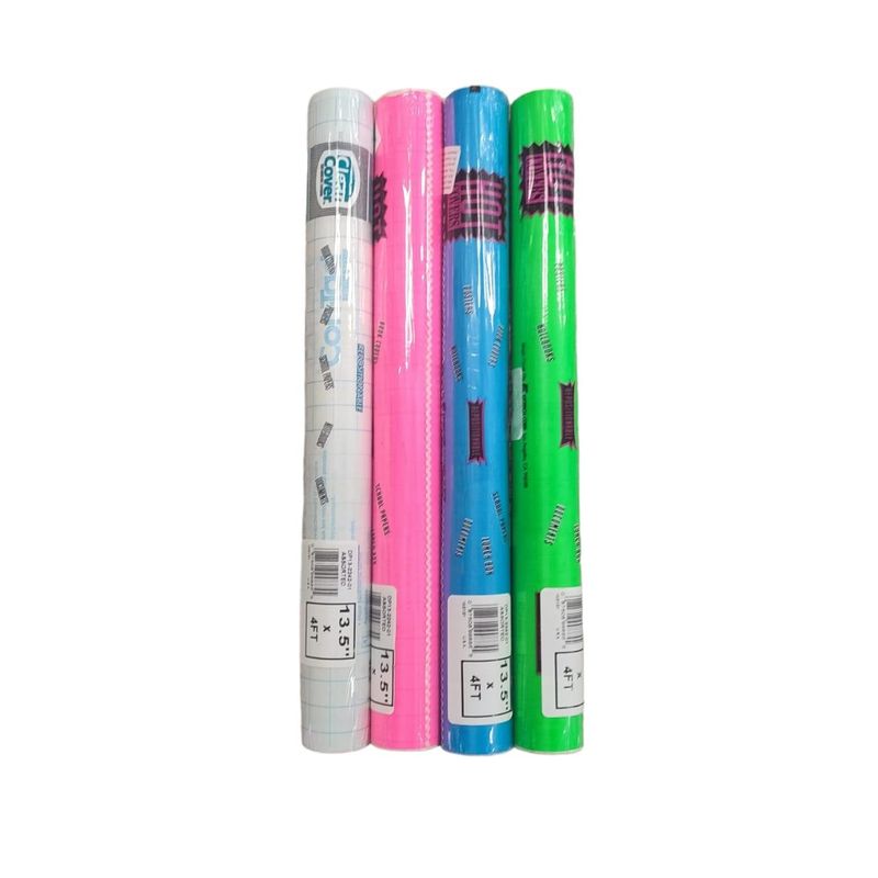 ADHESIVO TRANSPARENTE PARA CUADERNO 34CM X 15CM