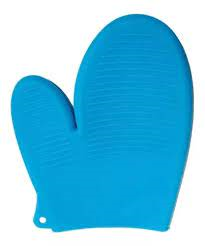 GUANTE DE SILICONE AZUL