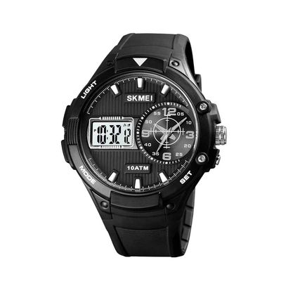 RELOJ MASCULINO ANALÓGICO Y DIGITAL SKMEI 1761 - NEGRO BLANC