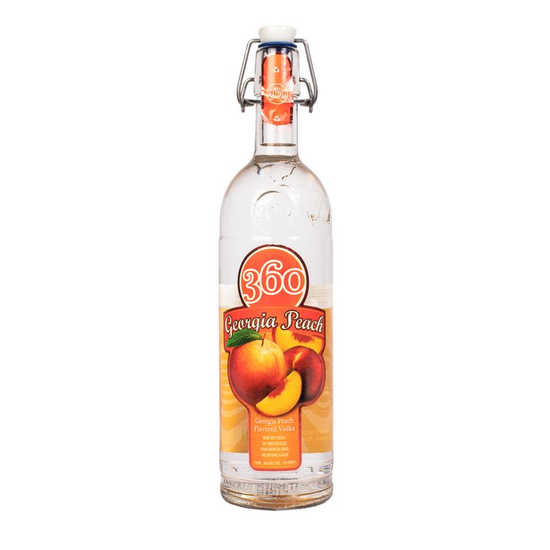 VODKA 360 GEORGIA PEACH 750ML