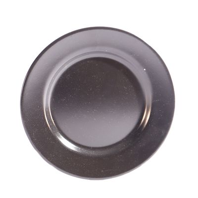 ALLEANZA PLATO SOBREMESA NEGRO ACETIN