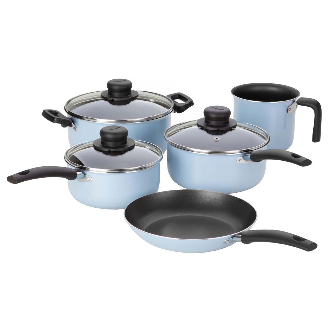 MULTIFLON CELESTE SET DE COCCION 5 PC