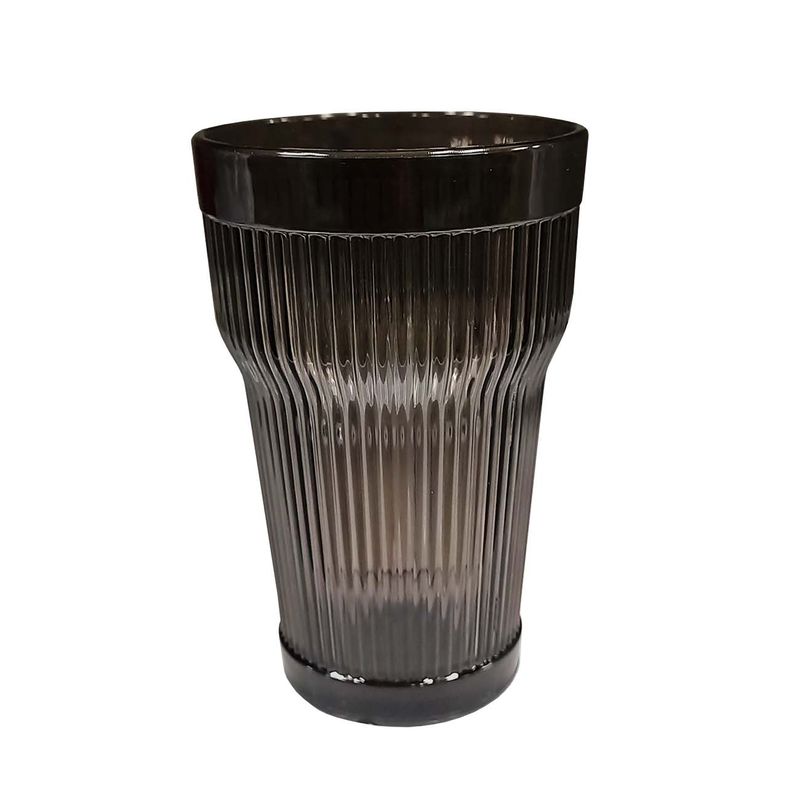 VASO BAROK JUMBO 400ML GRIS AHUMADO 