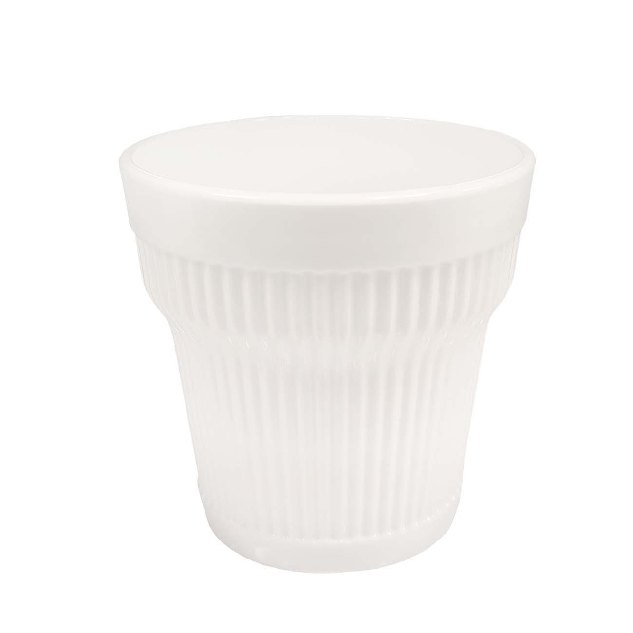 VASO BAROK 300ML ACRÍLICO BLANCO  