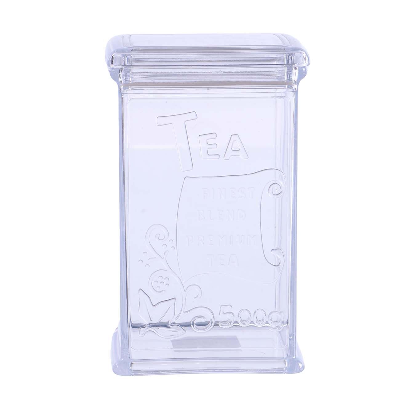 PORTA (TE) ACRILICO TRANSP 500GR