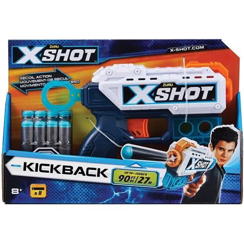X-SHOT KICKBACK C/ 8 BALAS