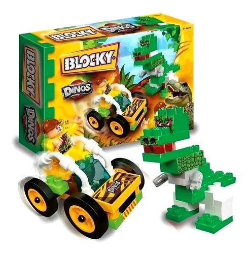 BLOCKY DINOSAURIOS 65PIEZAS