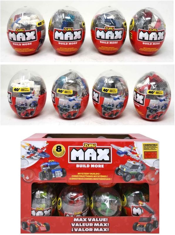MAX BLOQUECITOS SORPRESA C/40 PIEZSA