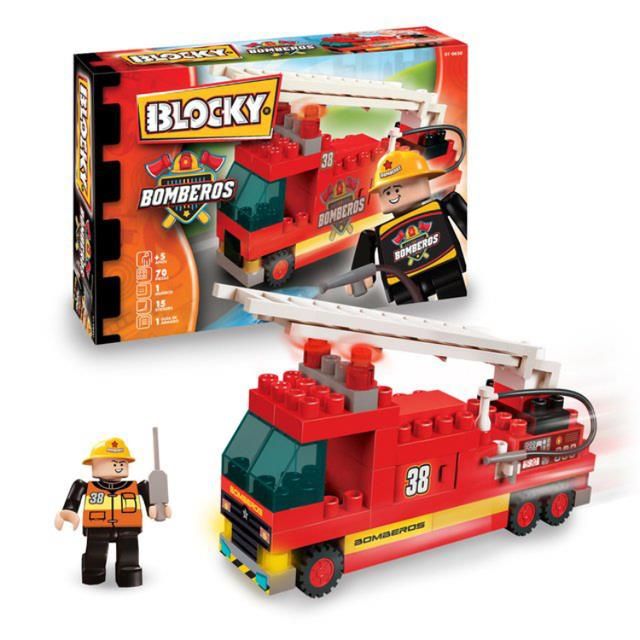 BLOCKY BOMBEROS 1 70 PIEZAS