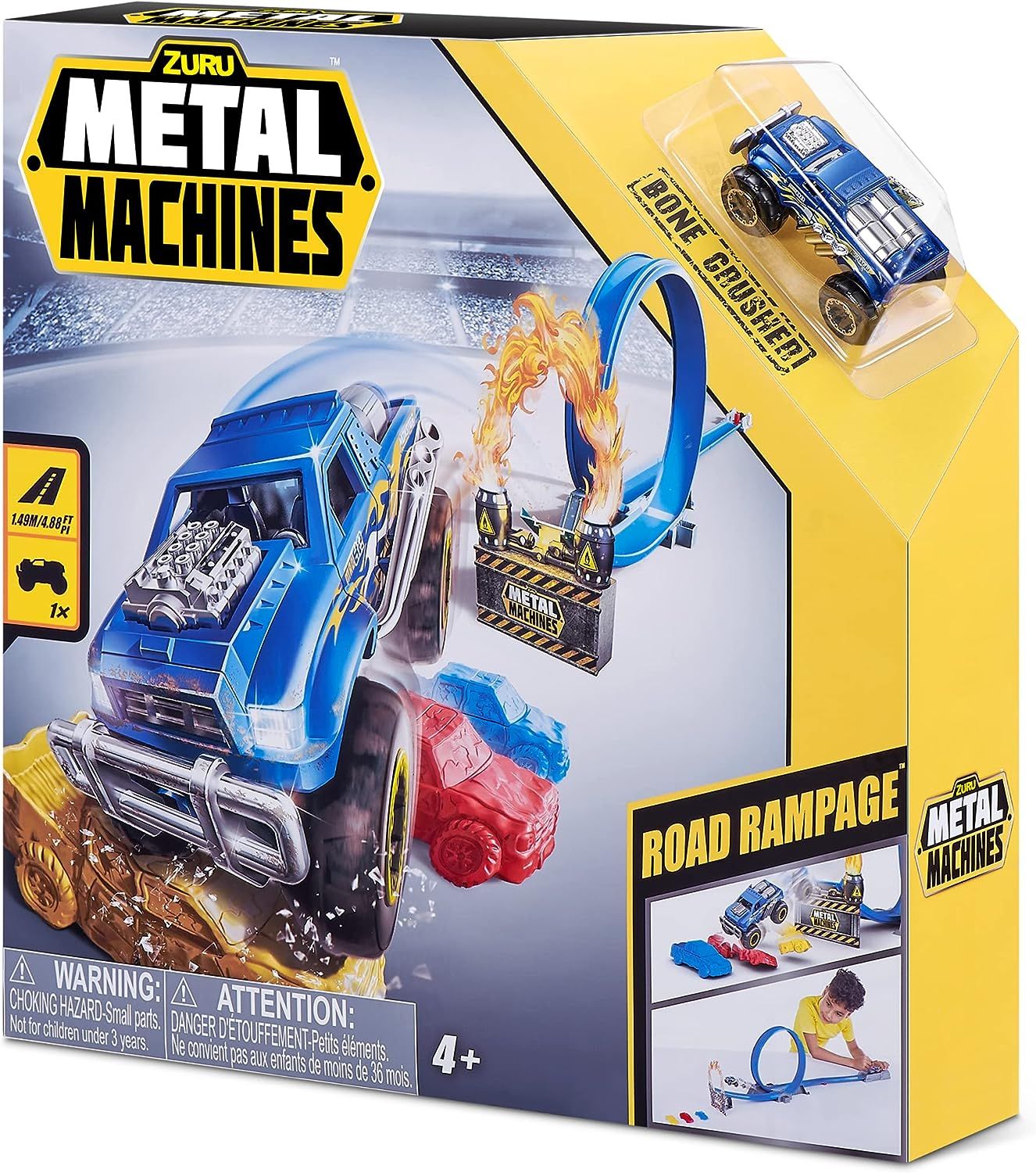 ROAD RAMPAGNE METAL MACHINES