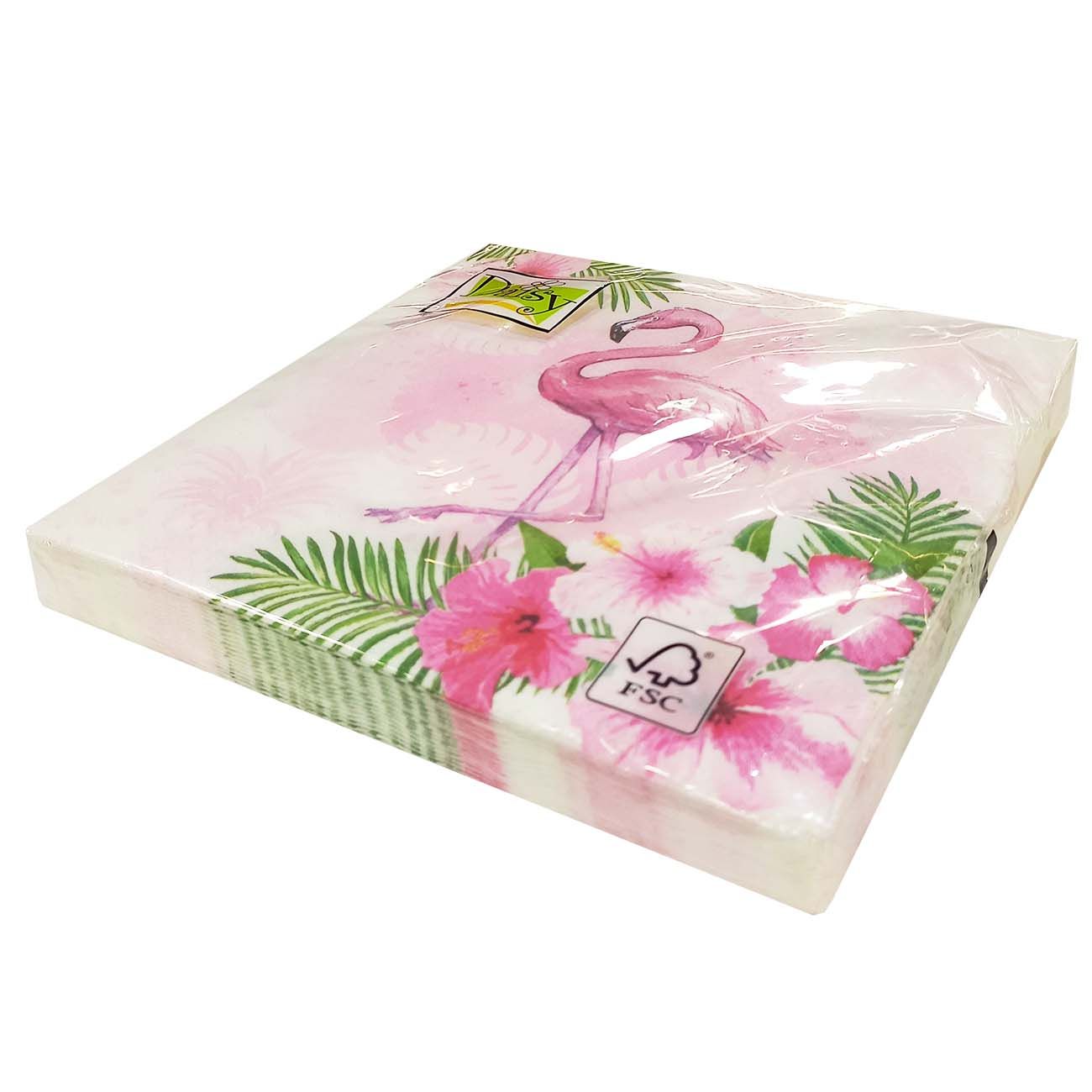 SERVILLETA FLAMENGO ROSA