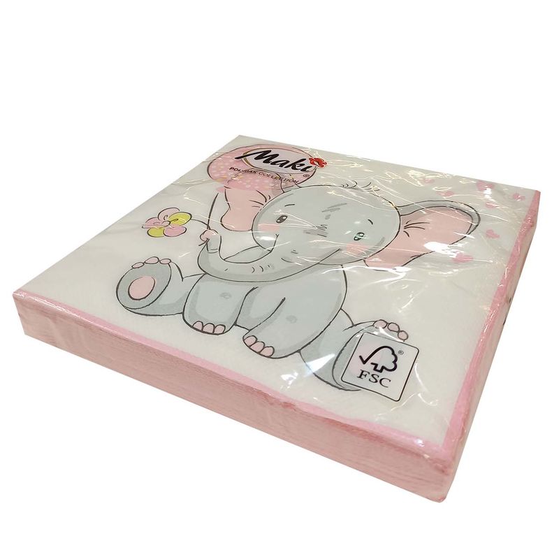 SERVILLETA ELEFANTE/NIÑA